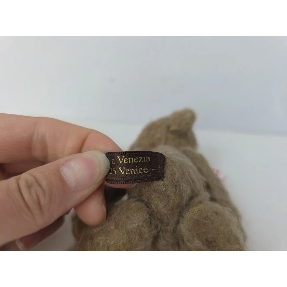 Artist teddy bear miniature floppy Marin Orsi A Venezia Venice Italy